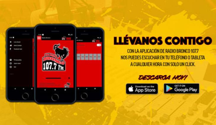 Descarga la Aplicacion de Radio Bronco 107.7