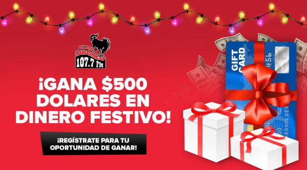 Promo Holiday Cash Giveaway Bronco